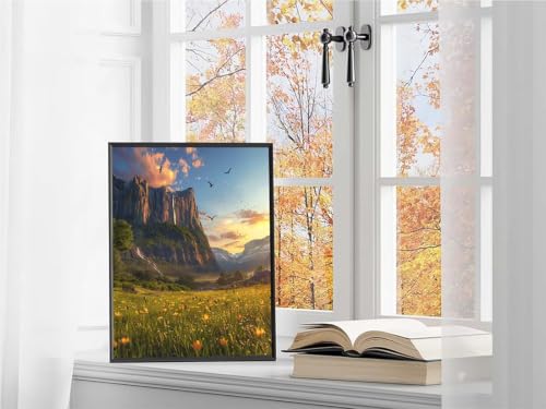 MAYUPEOU Coucher De Soleil 5D Diamond Painting Adulte Kits 100x130cm P-2491 – vue 2