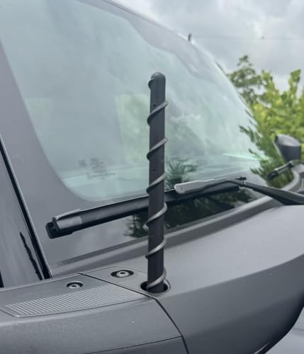 Image of Short Antenna for Dodge Ram 2009-2026 & F-150 Raptor Pickup Truck Stubby Replacement, 7-inch Ford Bronco Antenna, for Ford Bronco Full Size and Sport All Models Spiral Radio Antenna 2021+