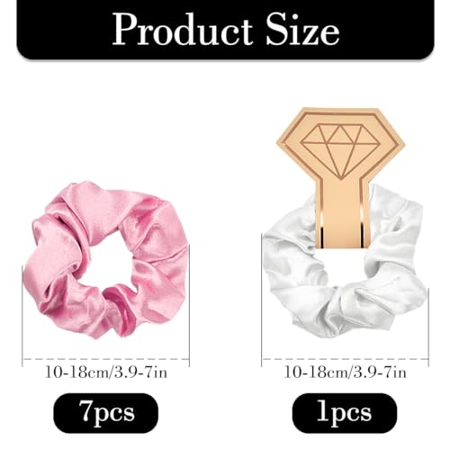 8 Pcs Hair Scrunchies, GLADFRESIT - Image 2