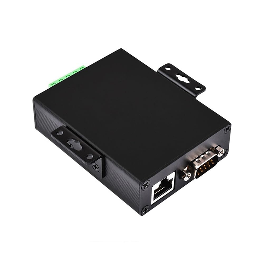 Serveur Série Industriel de Qualité Professionnelle RS232/485 vers WiFi et Ethernet, Passerelle Modbus, Passerelle MQTT, Port Réseau POE