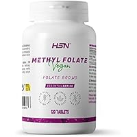 HSN Metilfolato 800mcg Folato | Vitamina B9 Ácido Fólico de Alta