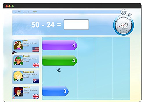 image for 3P Learning Mathletics Online Math [1 Year Subscription]