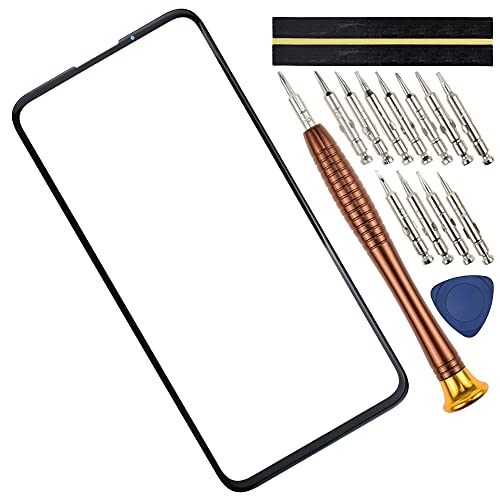 Glass Screen Replacement for Google Pixel 4a,Outer Glass Screen Black 5.81