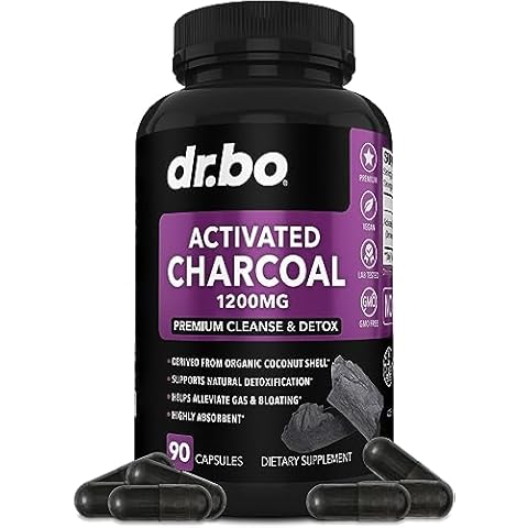 DR. BO Activated Charcoal Capsules Cover