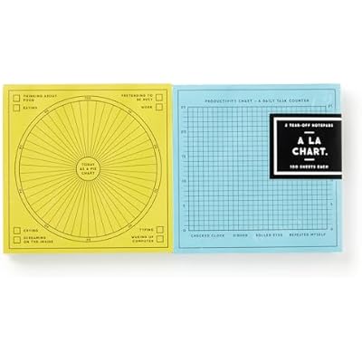 A La Chart Notepad Set of 2