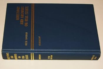 Hardcover Questions and Answers on Real Estate Fifth Edition Book