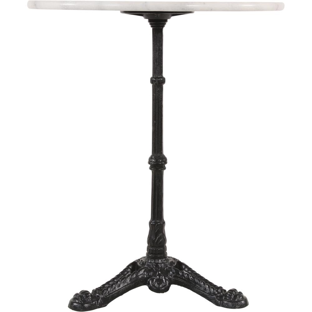Tavolo da bistrot in marmo bianco Ø 60 x 72 cm