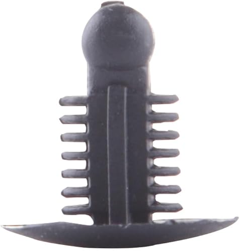 SCITOO Clips universales de plástico para guardabarros, color negro, 0.354 in, 20 unidades