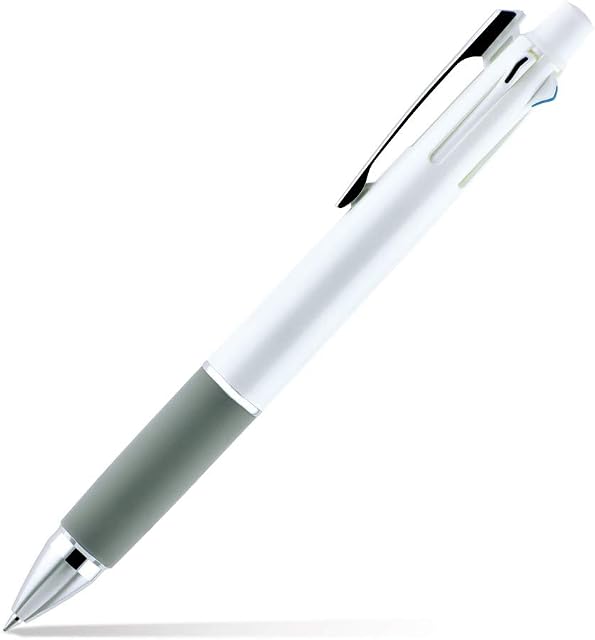 Uni Jetstream Multi Function 4 Color Ballpoint Pen, White Barrel (MSXE510007.1)