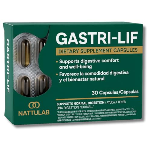 Nattulab Gastri-Lif Herbal Supplement