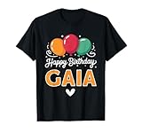 buon compleanno dicendo gaia maglietta