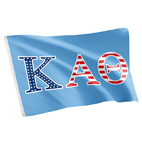 Desert Cactus Kappa Alpha Theta Usa Letter Sorority Flag Greek Banner Large 3 Feet X 5 Feet Sign Decor (Flag - Usa) #TOP8