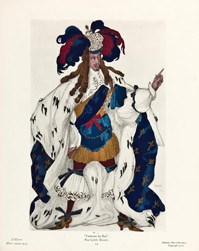 Peinture sur toile King affiche ballet Leon Bakst pour vibrer d'émotion
