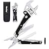 NexTool W4 Adjustable Ratchet Wrench Multitool, 11-IN-1 Foldable EDC Tool with Pliers, Knife, Saw and Screwdriver, Multi Tool for Camping, DIY, and Gifts for Him