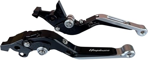 Miniatura 2 de Accesorios de motocicleta graba logo palancas de freno y embrague ajustable plegable extensible CNC compatible con Suzuki GSX-R1300 GSXR 1300 Gixxer