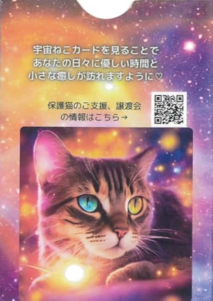 Amazon | 宇宙ねこカード ｜ キャットヒーリング創始者 心蓮