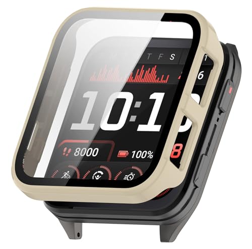SHEAWA for GARMIN(�K�[�~��) Venu X1 �P�[�X �J�o�[ PC+�����K���X�t�B���� 9H�d�x ��̌^�ی�P�[�X �S�ʕی� �ی�J�o�[ �ϏՌ� �A�N�Z�T���[ (�A�C�{���[)