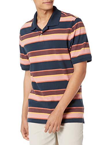 Image of Amazon Essentials Men's Regular-Fit Short Sleeve Cotton Pique Polo Shirt (Available in Big & Tall)