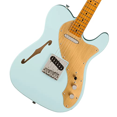 Squier FSR Classic Vibe ’60s Telecaster Thinline MN Sonic Blue – Guitare Électrique - Les Beatles, Paul McCartney, John Lennon, RIngo Starr, George Harrison Squier FSR Classic Vibe '60s Telecaster Thinline MN Sonic Blue - Guitare Électrique