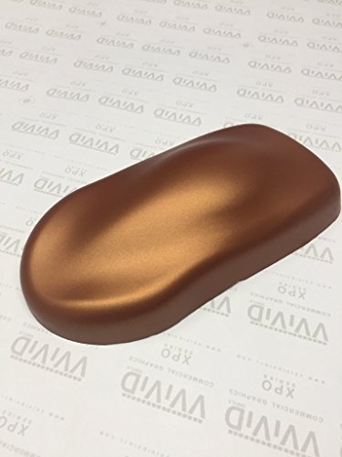 Vvivid+ Matte Metallic Copper Rust (Ghost) Vinyl Wrap Roll (50Ft X 5Ft) #TOP1