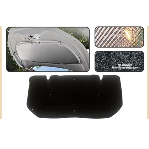 Coussinet anti-bruit capot Toyota Corolla E120 E130, isolant coton moteur 2002-2008