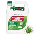 Earth's Ally Weed and Grass Killer 1 gal | Safe, Pet-Friendly Natural Weed Control Spray for Driveways & Sidewalks, Ready-to-Use - Bee Safe, No Glyphosate Weed Killer [OMRI - Amazon]