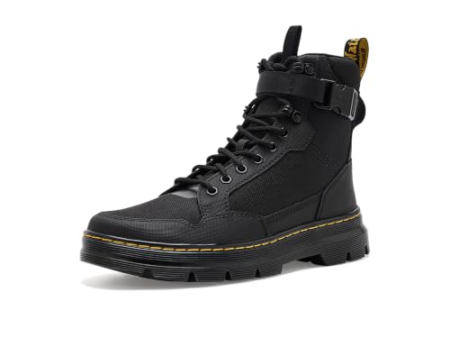 Dr. Martens Unisex Combs Tech MK .02 Boot, Black Ajax+Extra Tough, 4UK, 6 US Women/5 US Men