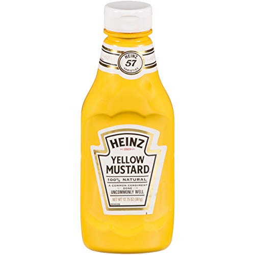 Image of Heinz Yellow Mustard (12.75 oz Bottles, Pack of 16)