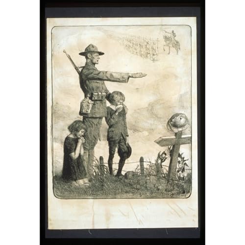 Impression giclée America owes France grand format grand mur vide déco