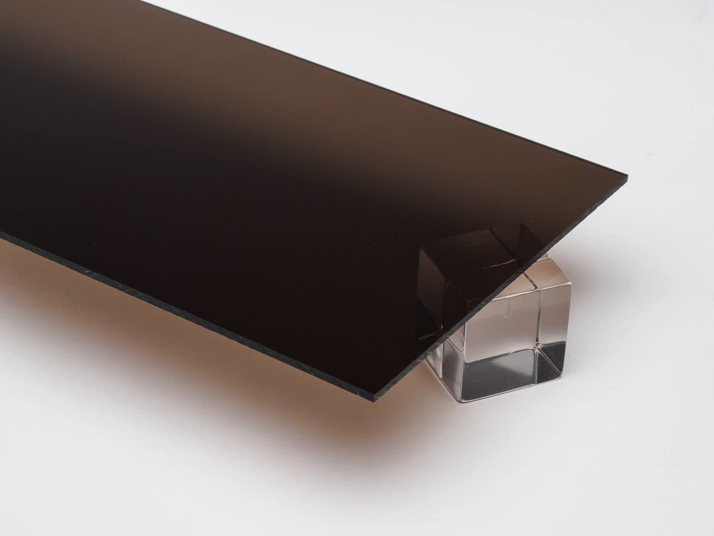 2370 Bronze, Dark Tinted, Transparent, Acrylic Sheet, 6MM (1/4) Thick, 12 W x 12 L (Pack of 2)