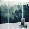 Art3d Soundproof Wall Panels 48x32, 8-Pack Acoustic Wall Art Panels, Sound Absorbing Decorative Wall Panels for Living Room, Bedroom, Kitchen, Studio, Polyester UV Print