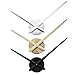 AILILIFE 3D Clock Hands, DIY Large Clock Movement Mechanism with 12 Inch Long Spade Hand, 3D Wall Clocks Home Decor