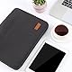 DOMISO 16 Zoll Wasserdicht Laptop Tasche Sleeve Case Notebook Hülle Schutzhülle für 16 HP Pavilion Envy/Dell/ThinkPad IdeaPad/ASUS Vivobook,Schwarz
