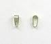Sterling Silver Snap On Bail, Set of 2 from D&J