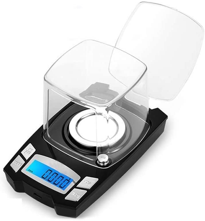 Coffee Weighing Electronic Portable USB Charging Mini Scale High Precision 0 001g Scales