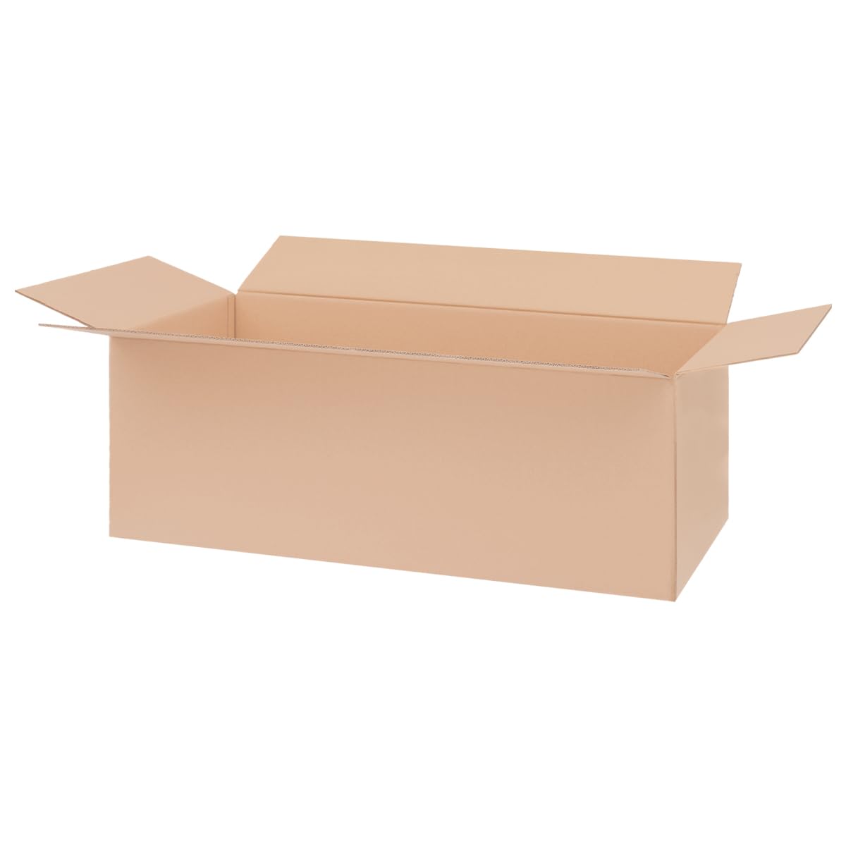 verpacking Faltkartons 800 x 400 x 250 mm Braun (Außenmaß 805 x 405 x 260 mm) KK 190 1-wellig Versandkarton für mittelgroße Waren DHL Paket DPD GLS Hermes Kartons (30 Stück)