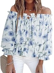 Floral Print Sky Blue