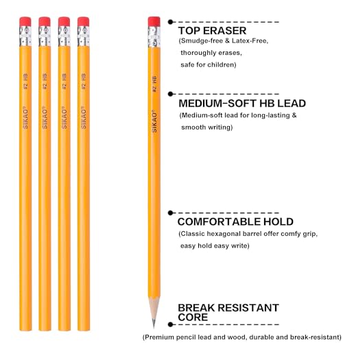 Sikao SB-001 Pencils 12Pack Pencils #2 thumb #4