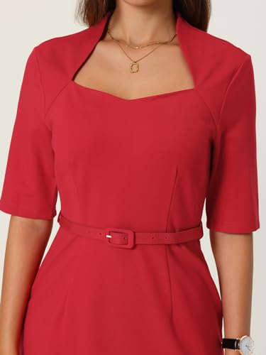 Women's Church Sheath Dresses 2025 Formal Pencil Dress4