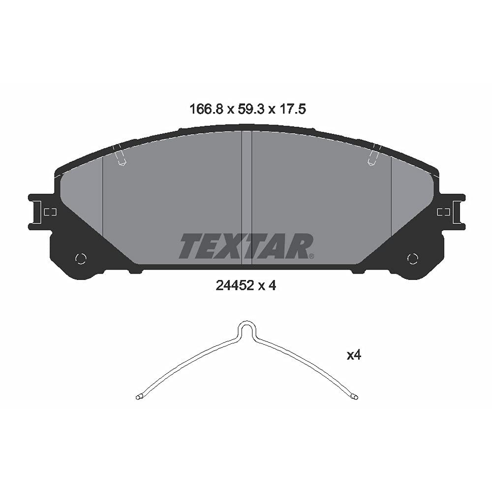Textar Fren Balatası Ön Toyota Rav4 2445201
