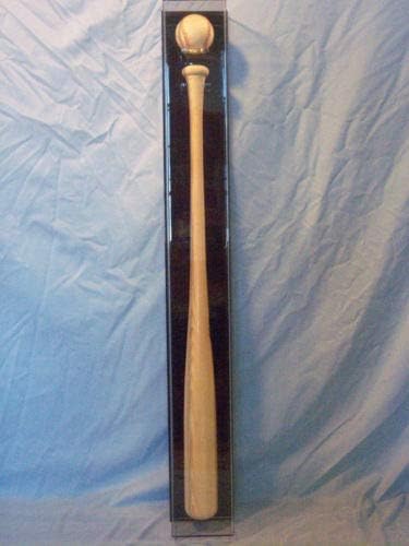 Vertical Baseball Bat with Baseball Holder