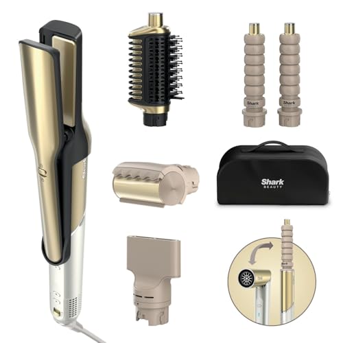 Shark Glam 5 Başlıklı Düz,Dalgalı ve Bukleli Çok Amaçlı Saç Şekillendirici HD6051SEU
