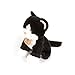 Peluche MORBIDELLI Gatto Bianco Nero Felix 20 CM