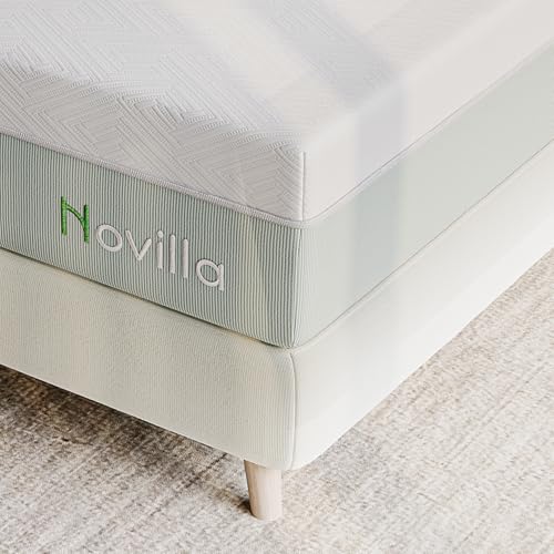 image for Novilla Queen Mattress,10 Inch Gel Memory Foam Mattress for Suppotive 