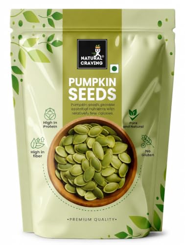 Image of Natural Craving Pumpkin Seeds 900g | Premium Raw & Natural Seeds for Eating | Rich in Protein, Fiber, Zinc & Magnesium | Healthy Snack for Diet, Immunity & Daily Nutrition
