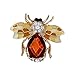 Produktbild Fliyeong Womens Bee Insect Strass Emaille Brosche Pin Abzeichen Schmuck Geschenk Langlebig und Nützlich