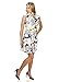Julian Taylor Women's Floral Printed Sleeveless Shirt Dress