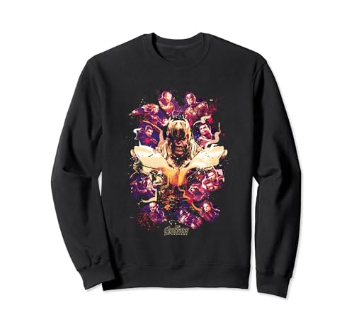 Image of Avengers Endgame Movie Splatter Sweatshirt