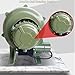jwfxiaodige Forge Blower, Boiler Blower, Outdoor Camping Combustion Assisted Centrifugal Blower, Household Small Blower, New Aluminum Shell, All-Copper Motor, Large Air Volume(40W)