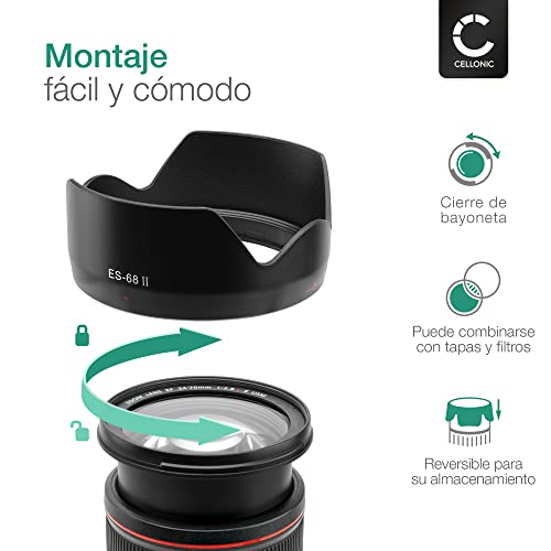 Parasol CELLONIC para Canon EF 50mm f/1.8 STM - Fernando Cortés